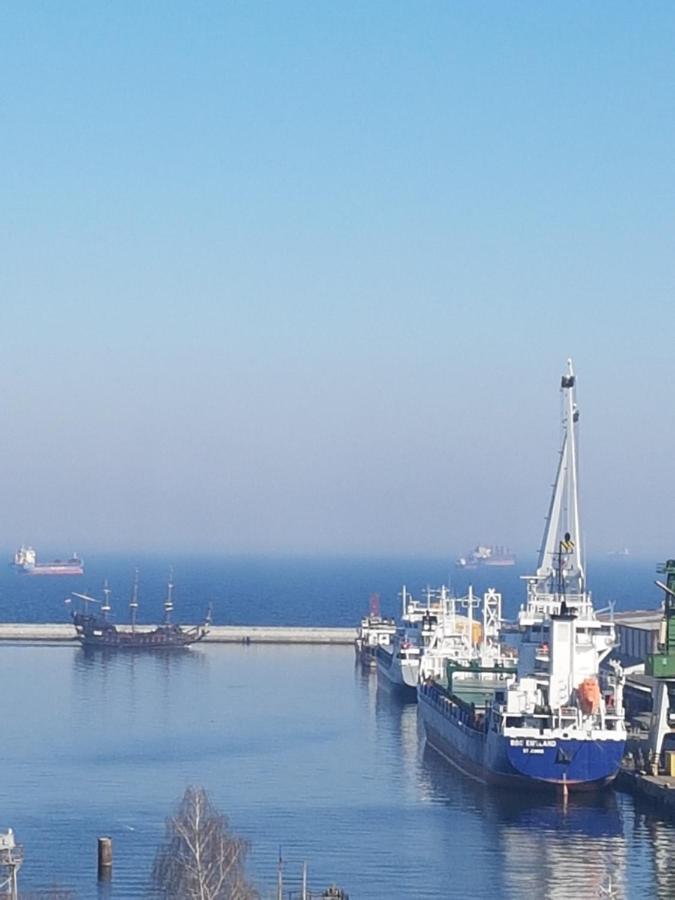 Gdynia Centrum Z Pieknym Widokiem Na Morze I Balkonem 9 Pietro Przy Sea Towers Exterior foto